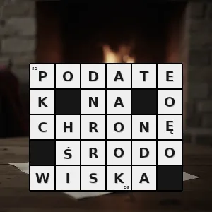 Rozwiązanie krzyżówki: podatek ze szczególną podstawą opodatkowania która ma wyraźnie negatywny wpływ na środowisko lub podatek który służy opodatkowaniu niektórych działań towarów lub usług w celu włączenia w ich cenę - podatek na ochronę środowiska | hasła, synonimy i podpowiedzi Hasło krzyżówkowe podatek ze szczególną podstawą opodatkowania która ma wyraźnie negatywny wpływ na środowisko lub podatek który służy opodatkowaniu niektórych działań towarów lub usług w celu włączenia w ich cenę - podatek na ochronę środowiska – rozwiązanie, synonimy, podpowiedzi i definicje krzyżówkowe